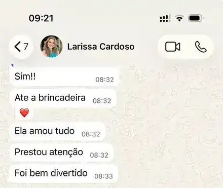 Depoimento Larissa