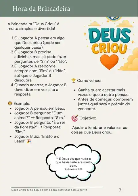 Hora da Brincadeira